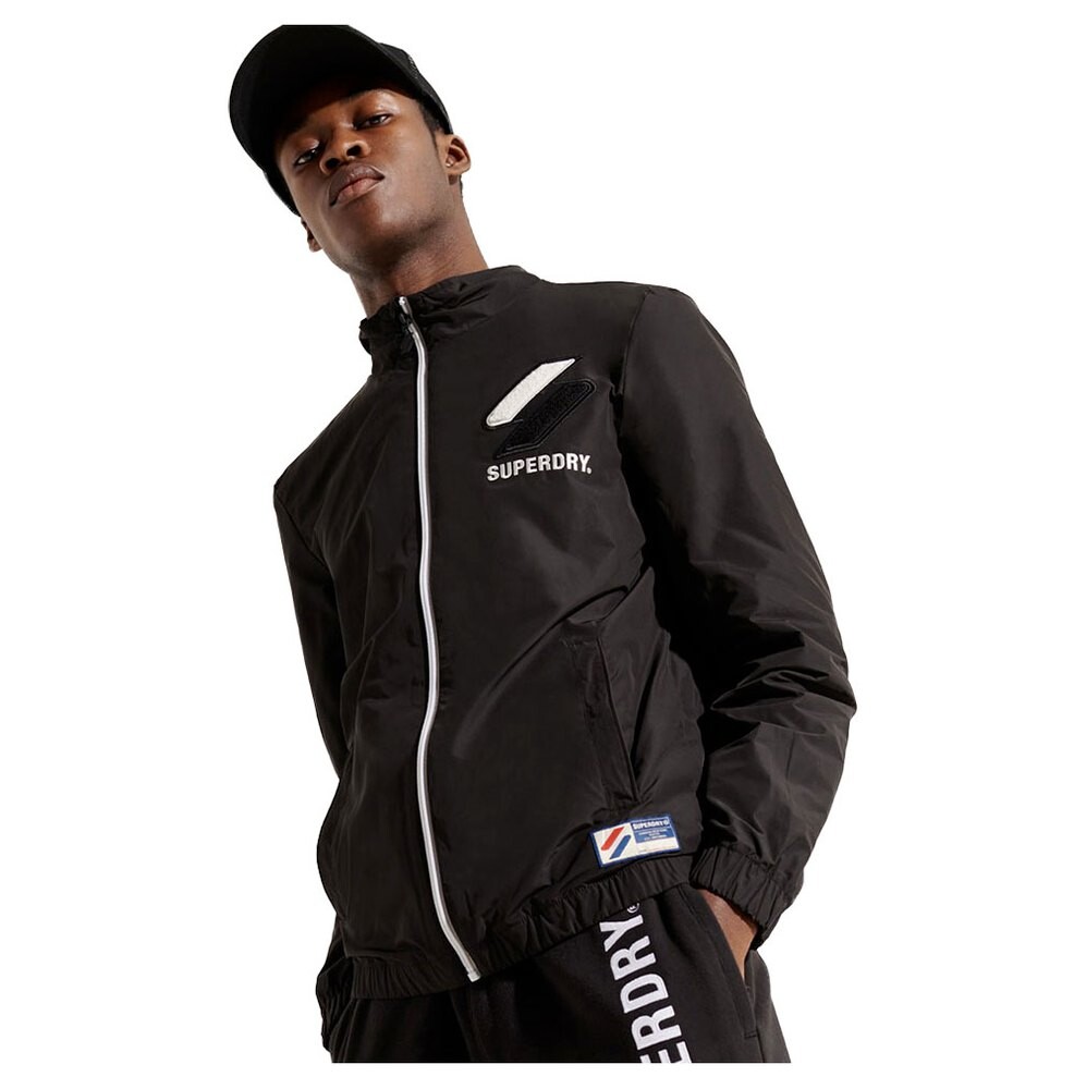 

Куртка Superdry Track Cagoule, черный