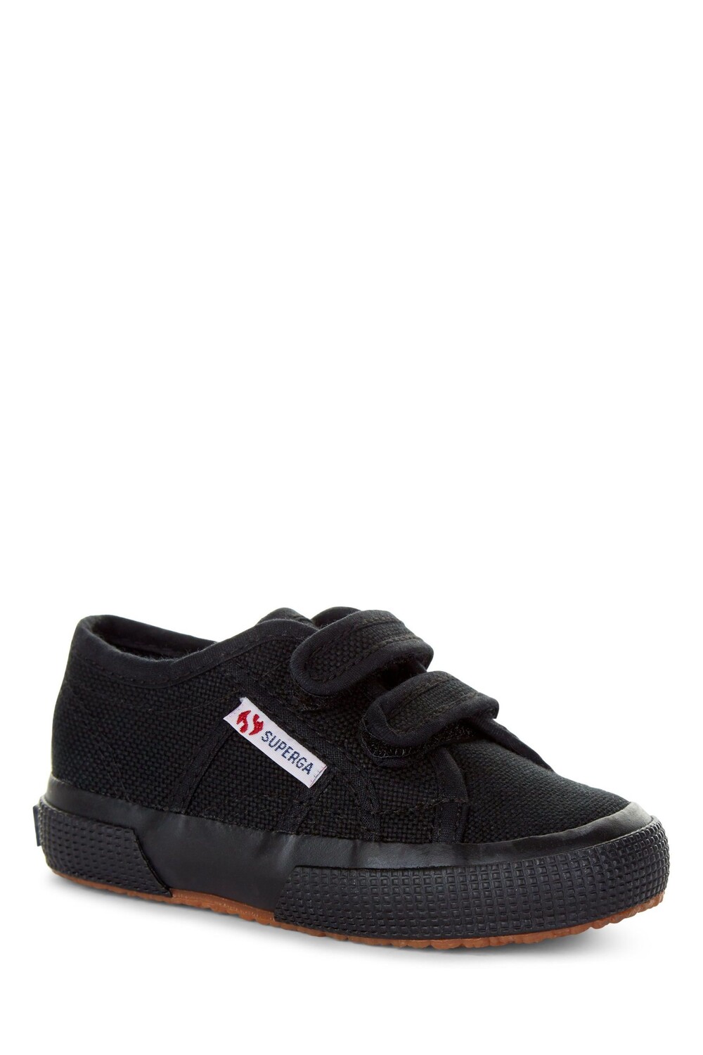 

Черные детские спортивные туфли Classic на липучке Superga, черный