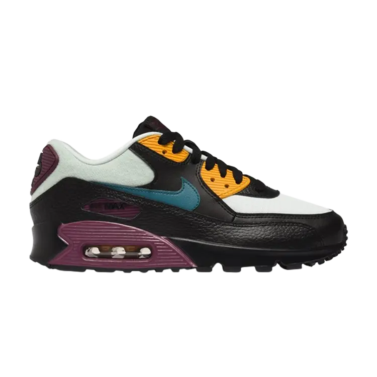 

Кроссовки Nike Wmns Air Max 90 'Silver Bordeaux Teal', разноцветный