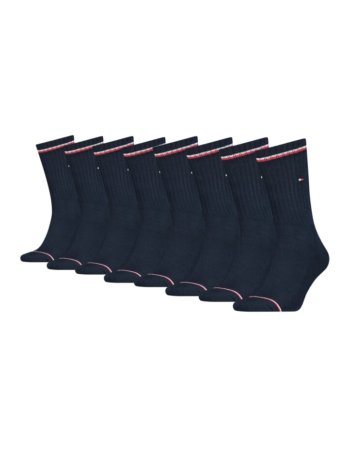 

Носки Tommy Hilfiger TH MEN ICONIC SOCK 8P, цвет 322 - dark navy