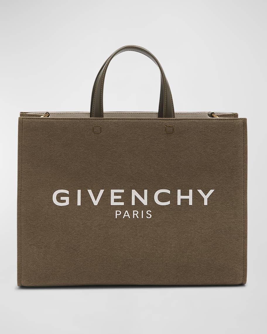 

Сумка G-Tote среднего размера из стираной парусины Givenchy
