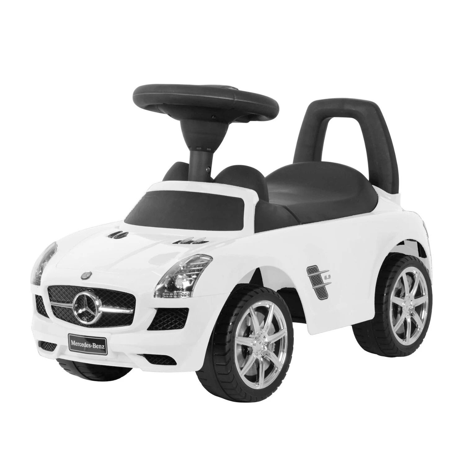 

Лучшие ездовые автомобили Mercedes Push Car Best Ride On Cars, белый
