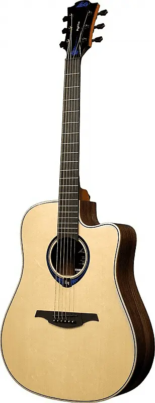 

Акустическая гитара LAG Guitars Tramontane Hyvibe 30 Dreadnought Acoustic Electric Guitar - THV30DCE