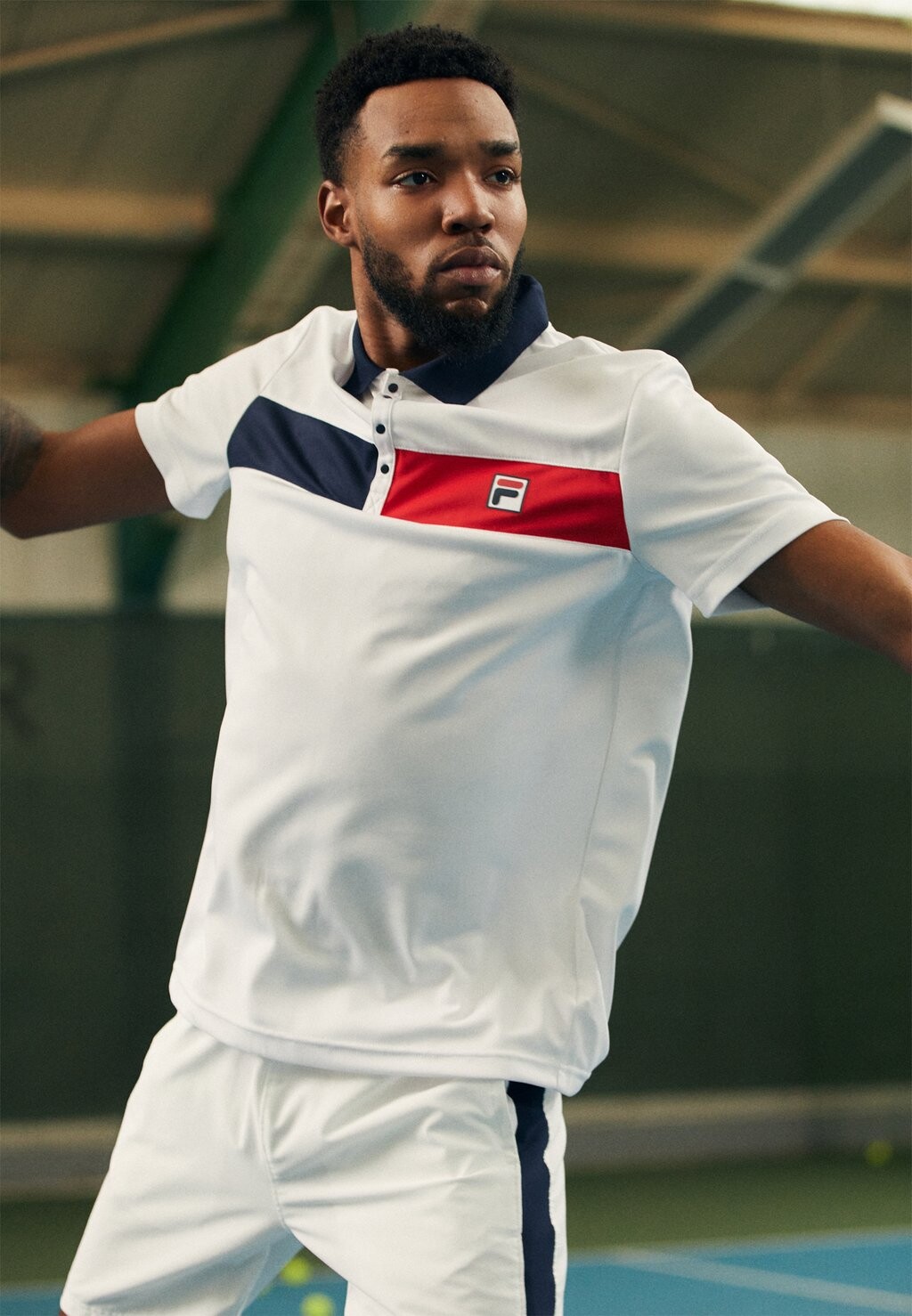 

Рубашка-поло JAYDEN Fila, цвет white/navy