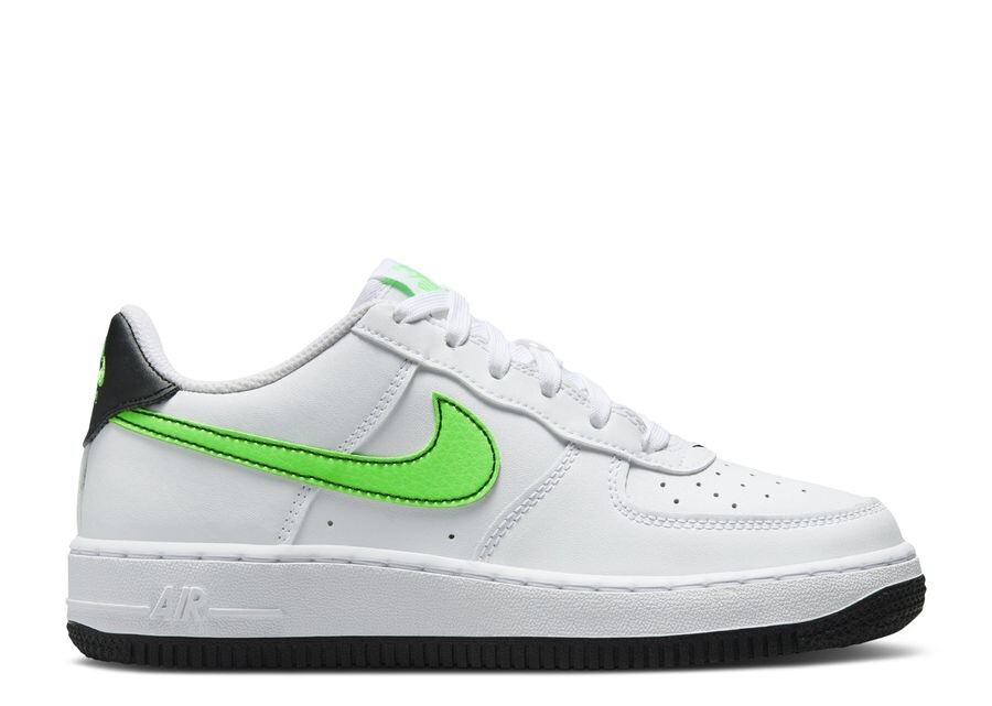 

Кроссовки Nike Air Force 1 Gs 'White Green Strike', белый