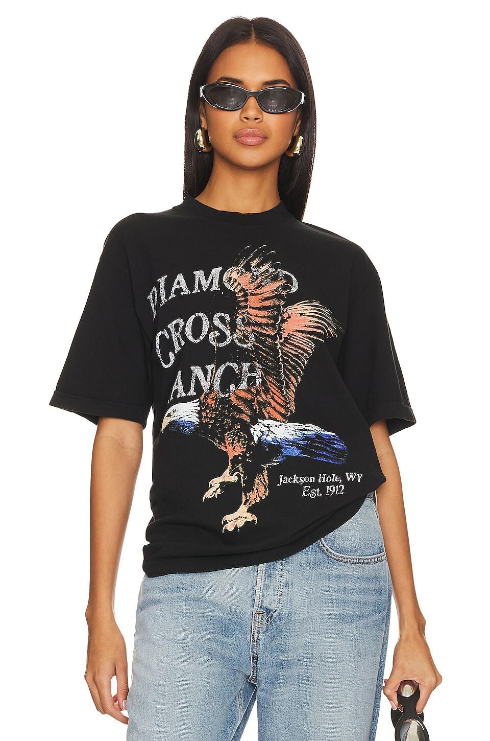 

Футболка Diamond Cross Ranch Wing Span T-shirt, черный