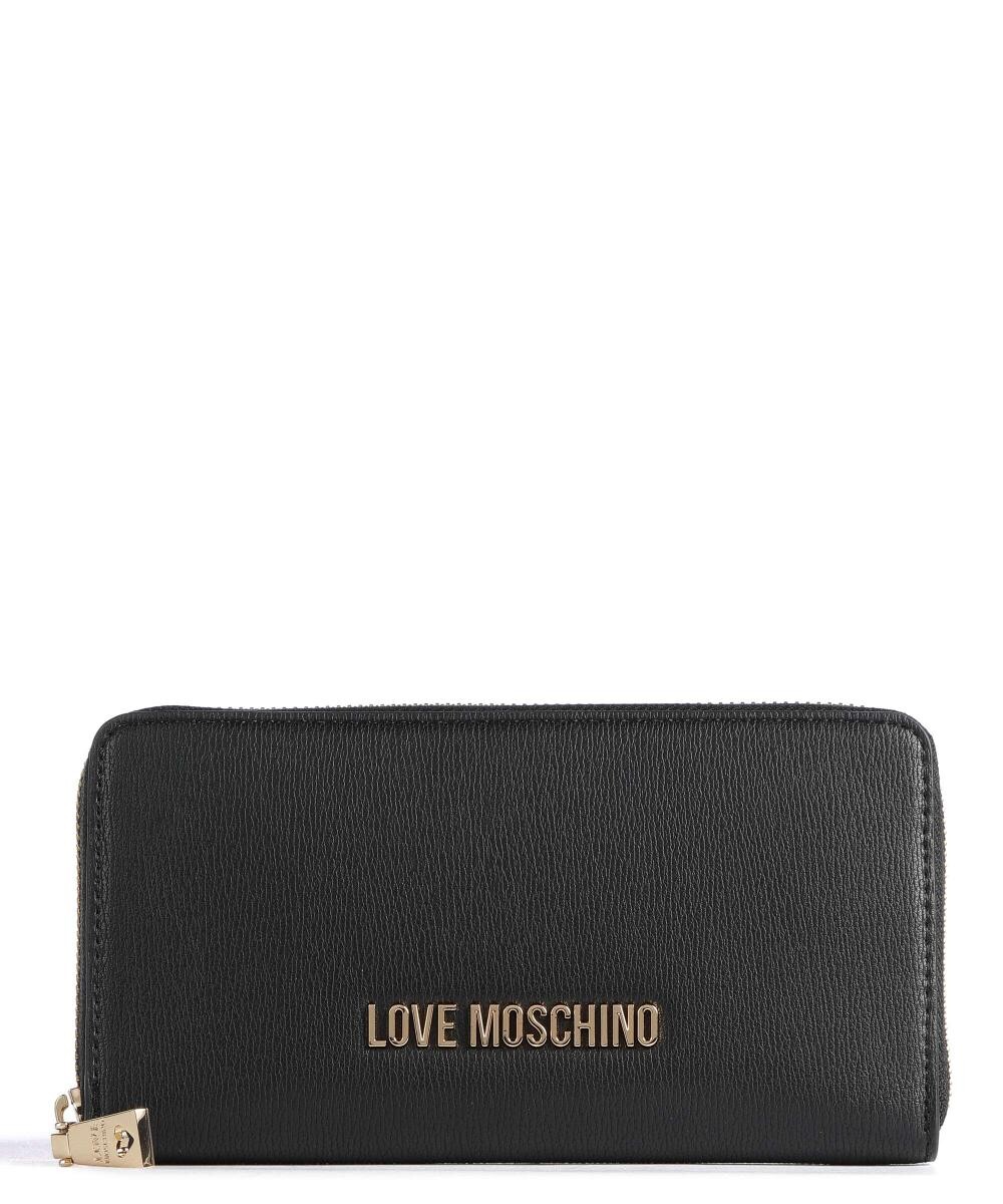 

Кошелек Signature из искусственной кожи Love Moschino, черный