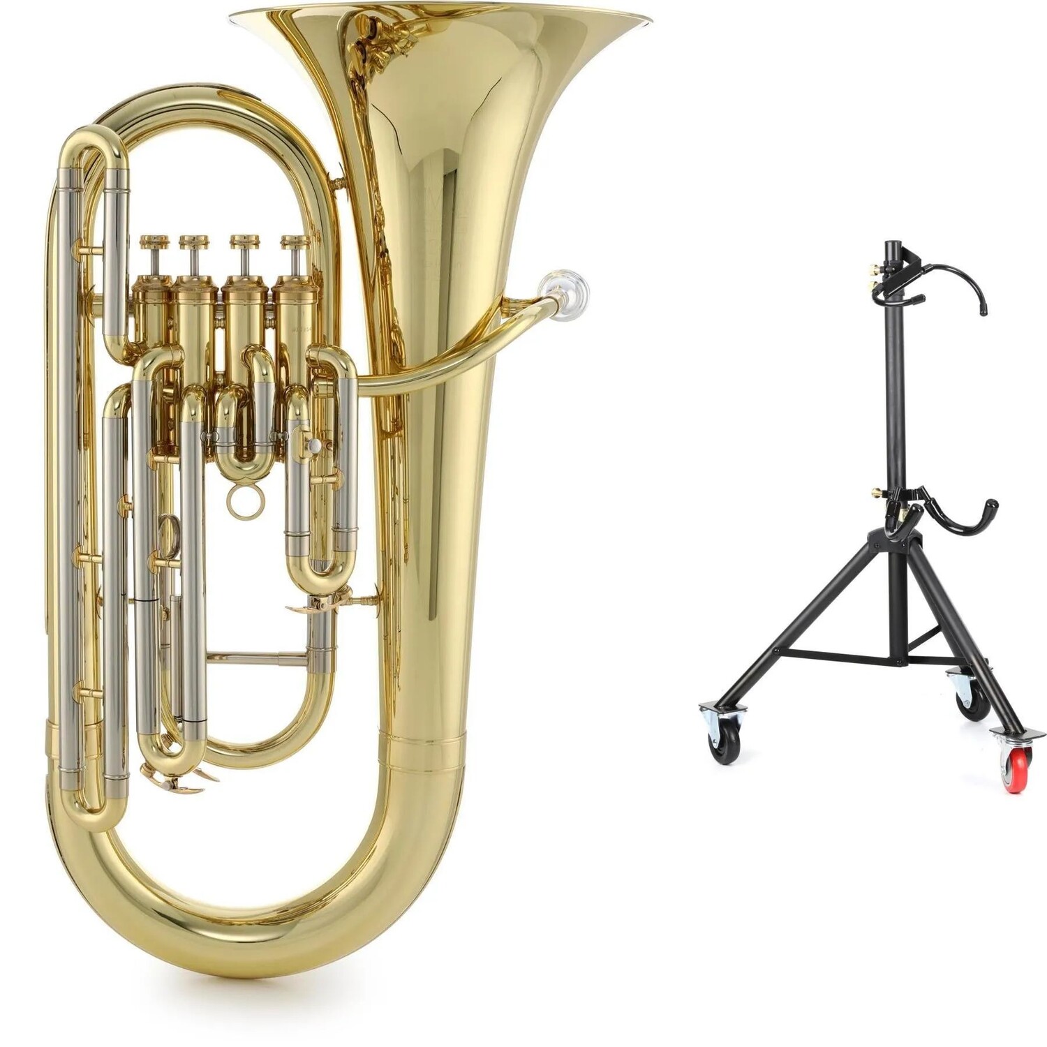 

Новый 4-клапанный эуфониум King 2280 Legend Soloist Intermediate со стойкой — прозрачный лак