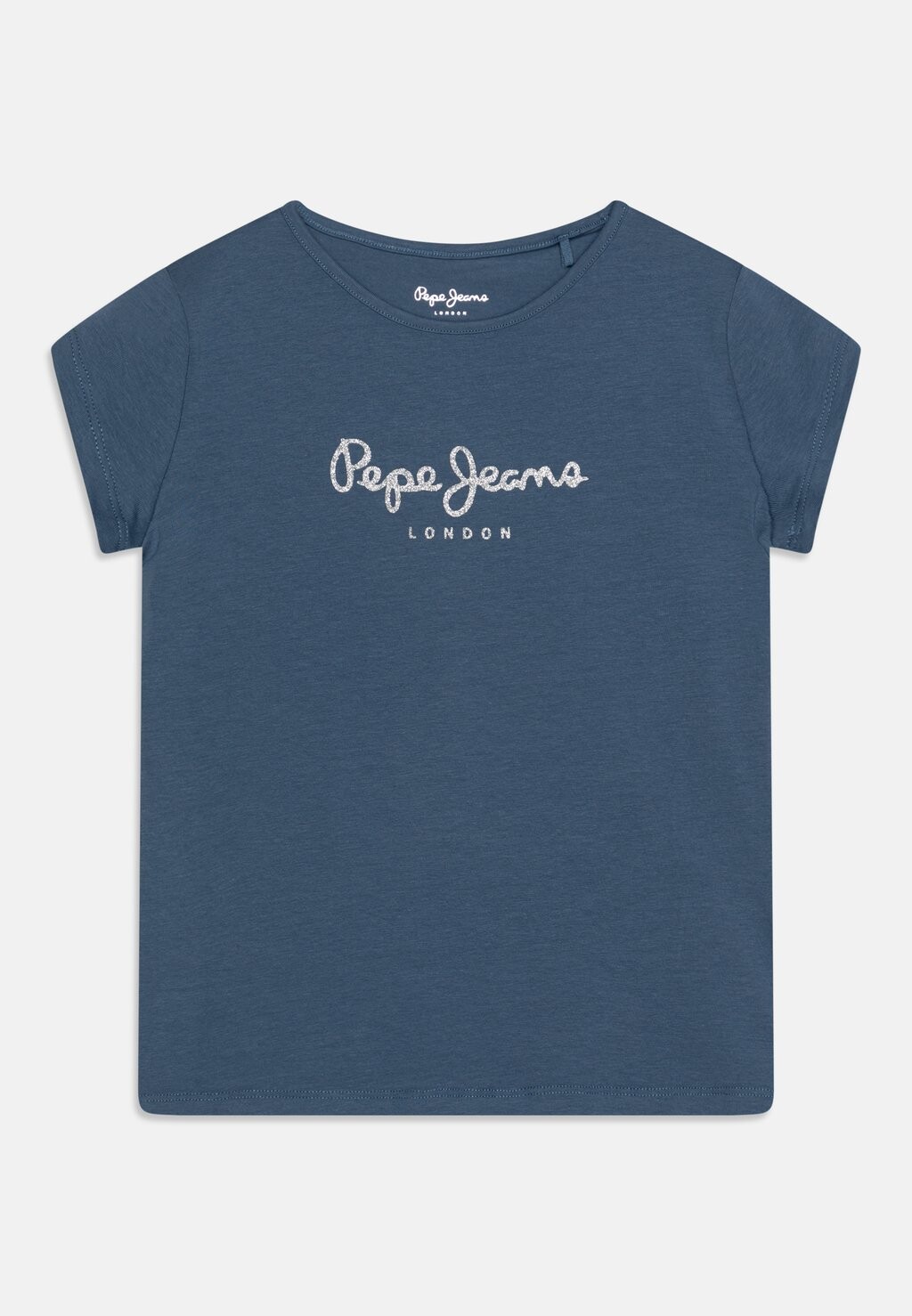 

Футболка с принтом Hana Glitter Pepe Jeans, цвет sea blue