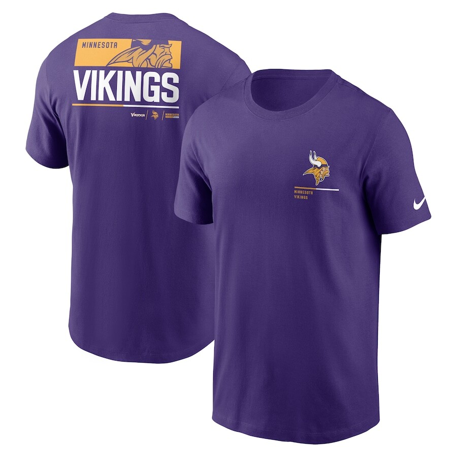 

Футболка с коротким рукавом Nike Minnesota Vikings, фиолетовый