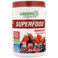 Greens Plus Органический суперпродукт Organic Reds 240 грамм greens plus расширенный мульти ванильный чай суперпродукт 9 4 унции