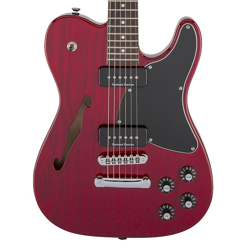 Электрогитара Fender Jim Adkins JA-90 Artist Series Signature Telecaster Crimson Transparent ja