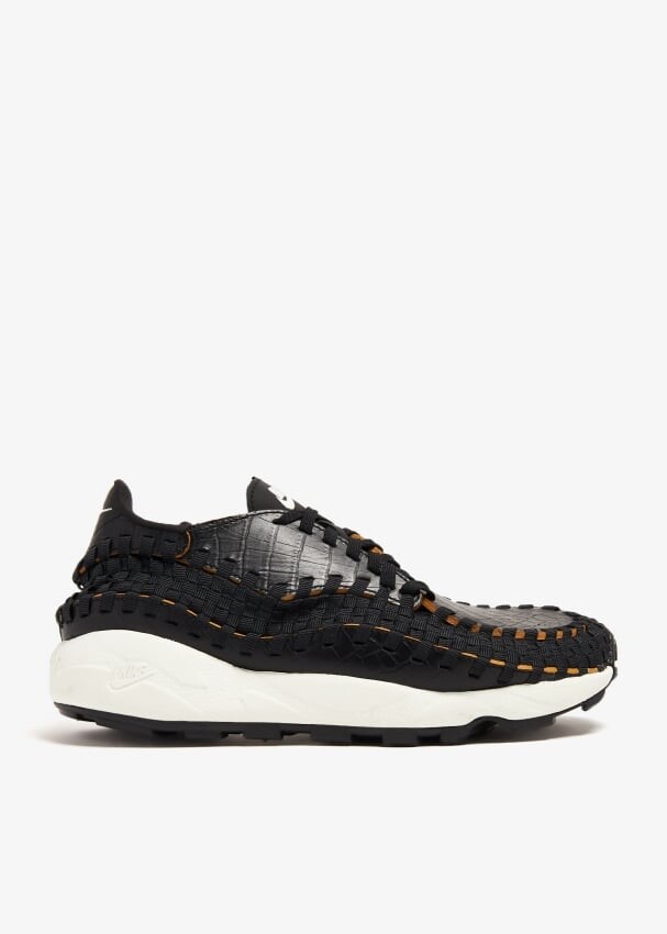 Кроссовки Nike Air Footscape 'Black Croc', черный