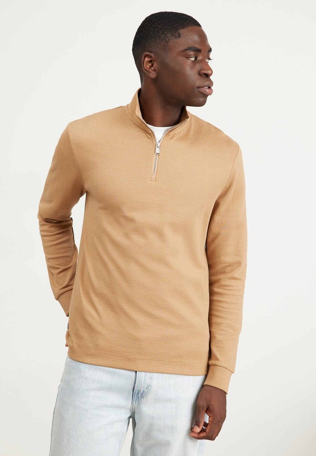 

Рубашка с длинным рукавом TENORE BOSS, цвет medium beige