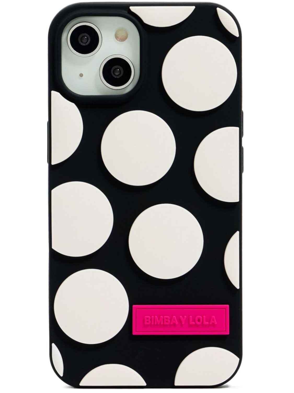 

Bimba y Lola чехол для iPhone 14 в горошек, черный