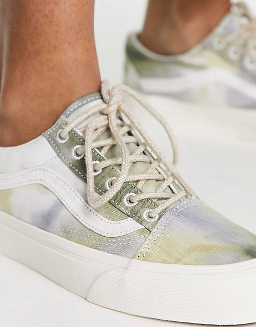 

Зеленые кроссовки Vans Old Skool, Зеленый