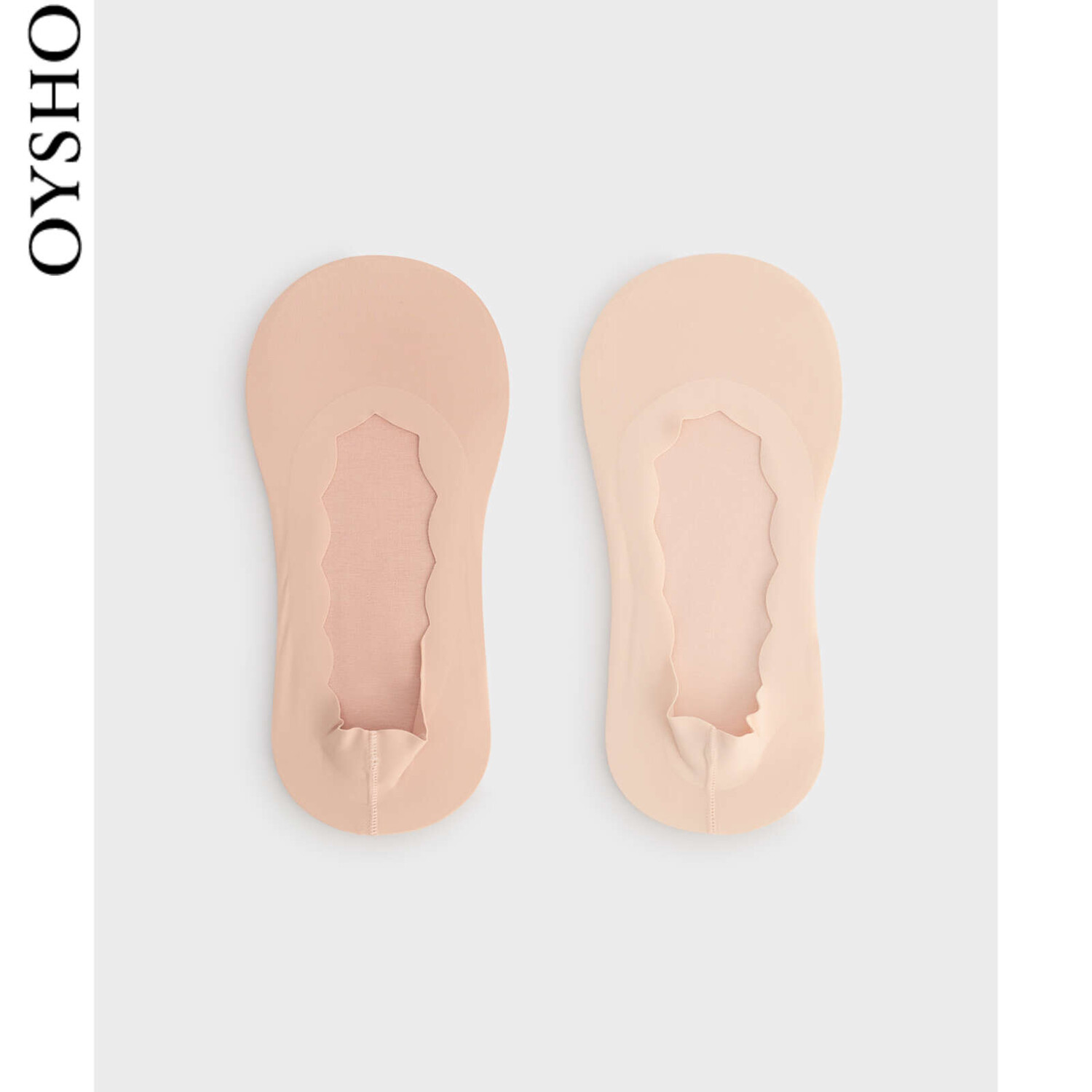 

Носки-лодочки Oysho повседневные, розовый