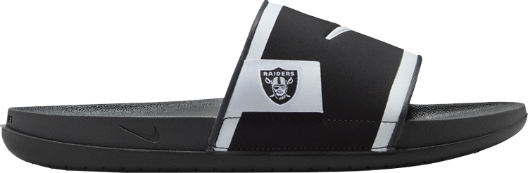 

Кроссовки NFL x Offcourt Slide 'Las Vegas Raiders', черный