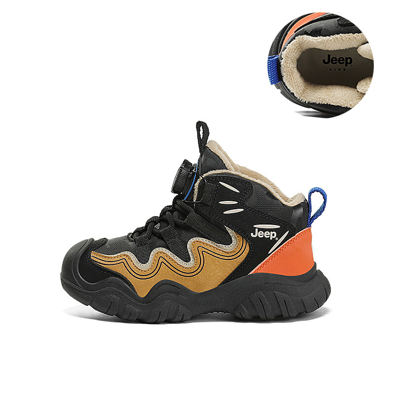

Кроссовки Jeep Kids Lifestyle Shoes Kids High-top Black, коричневый
