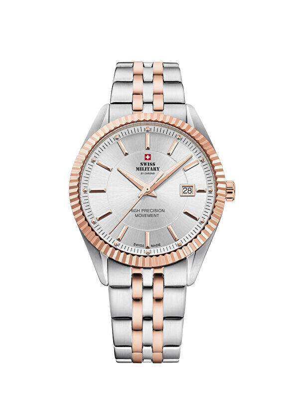 

См34065.07 стальные мужские наручные часы Swiss Military By Chrono, розовый