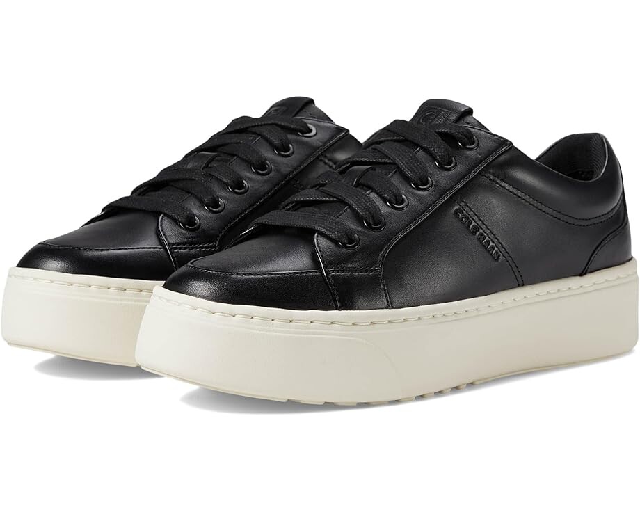 

Кроссовки Cole Haan Grandpro Max Platform Sneakers, цвет Black/Ivory