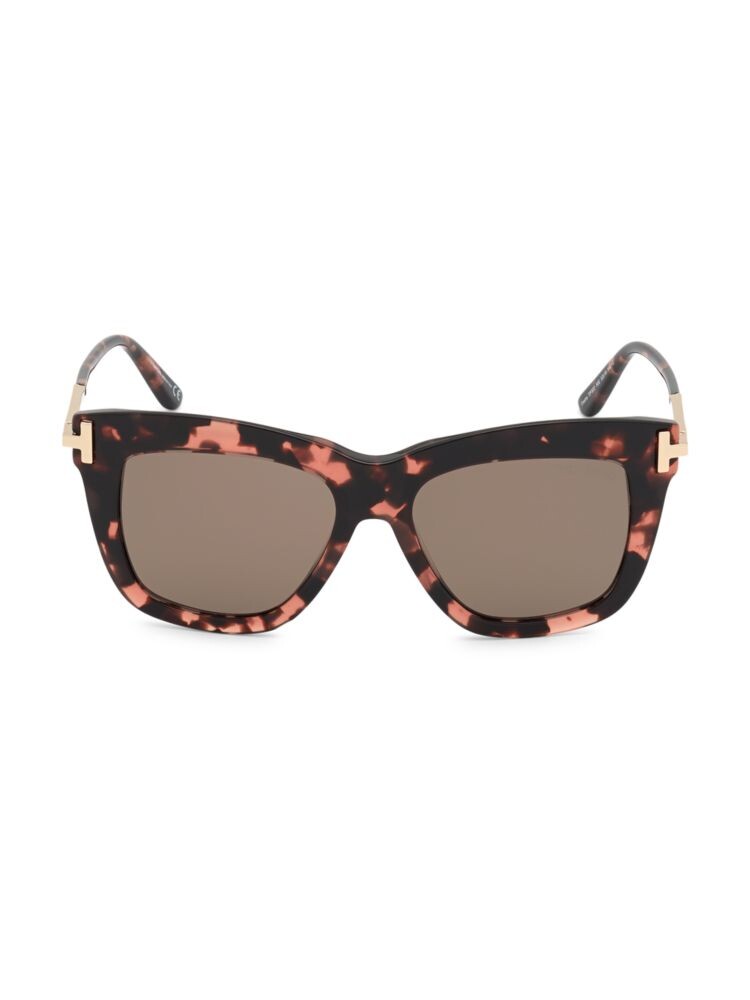 

Квадратные солнцезащитные очки Dasha 52MM Tom Ford, цвет Havana