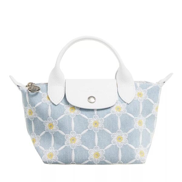 

Сумка le pliage marguerites handbag xs sky Longchamp, синий