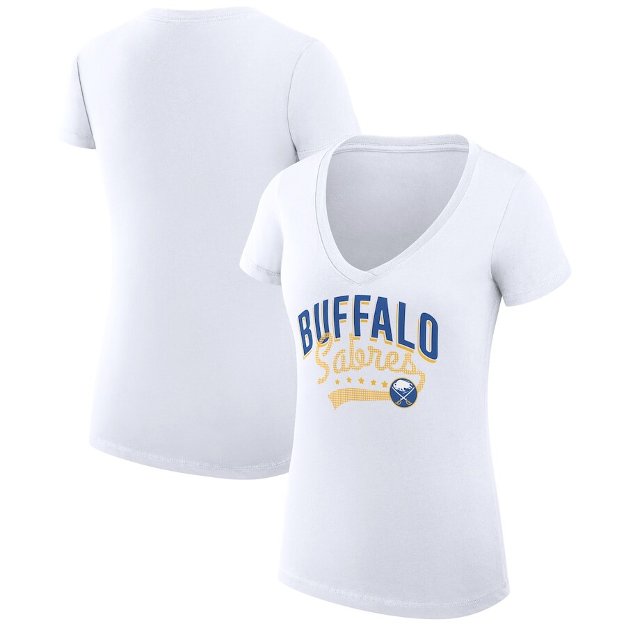 

Футболка с коротким рукавом G-III 4Her by Carl Banks Buffalo Sabres, белый
