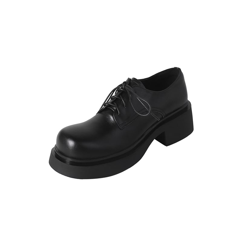 

Туфли женские повседневные Women's Casual Shoes Women's Amazing Cure, цвет Black leather fleece