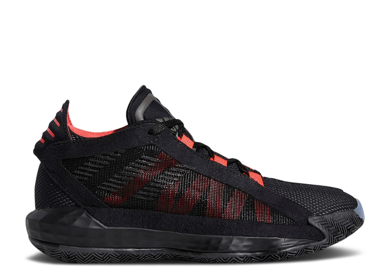 

Кроссовки adidas Dame 6 Big Kids 'Ruthless', черный