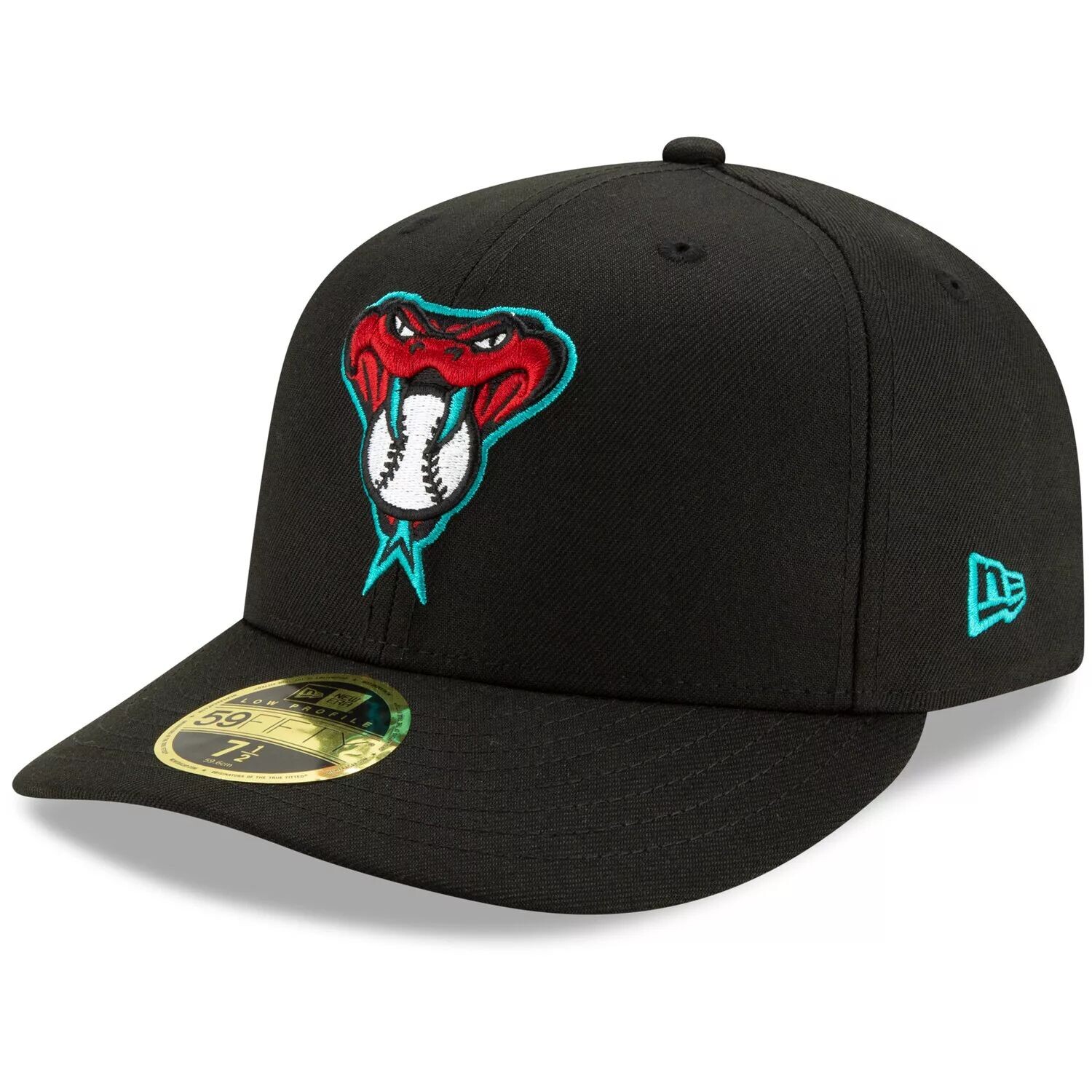 

Мужская шляпа New Era Black Arizona Diamondbacks Alternate Authentic Collection для поля с низким профилем 59FIFTY.