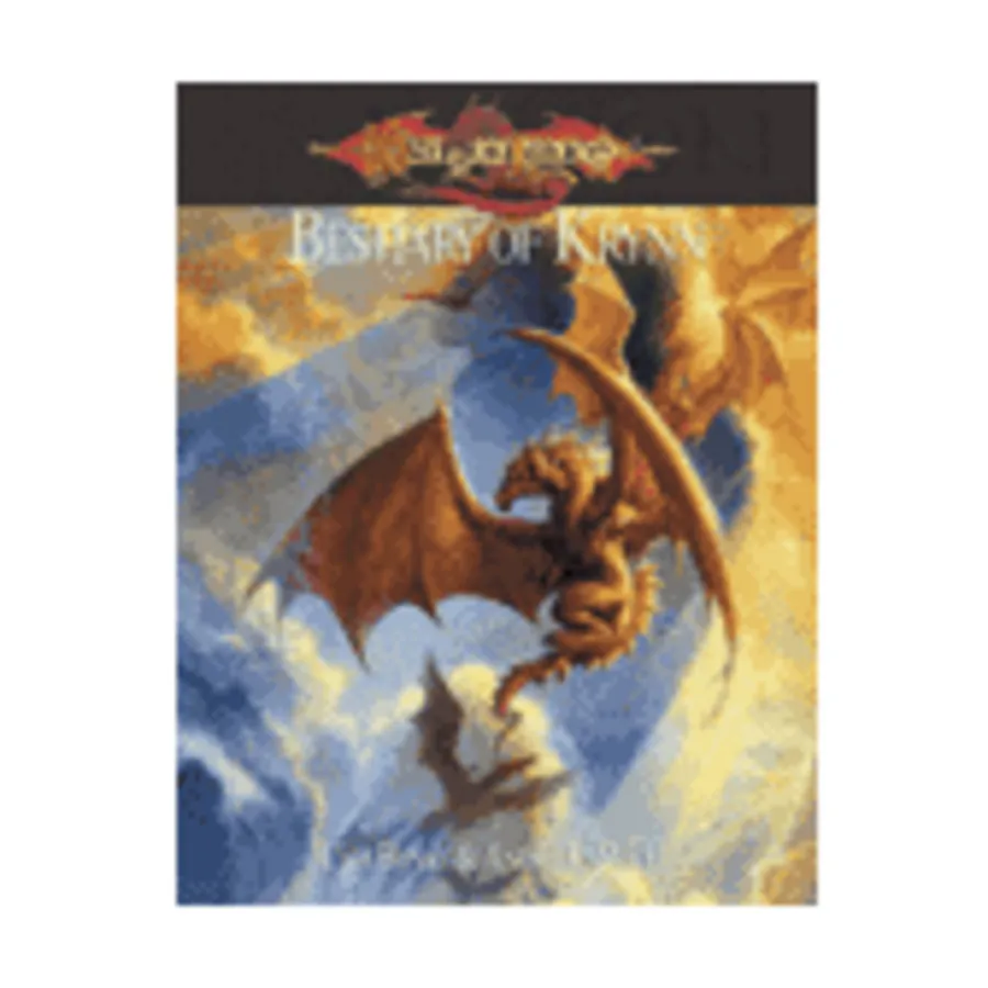 

Bestiary of Krynn (1st Edition), Dragonlance (d20), твердый переплет