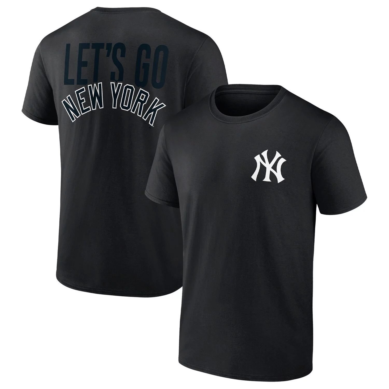 

Мужская черная фирменная футболка New York Yankees In It To Win It Fanatics, Черный