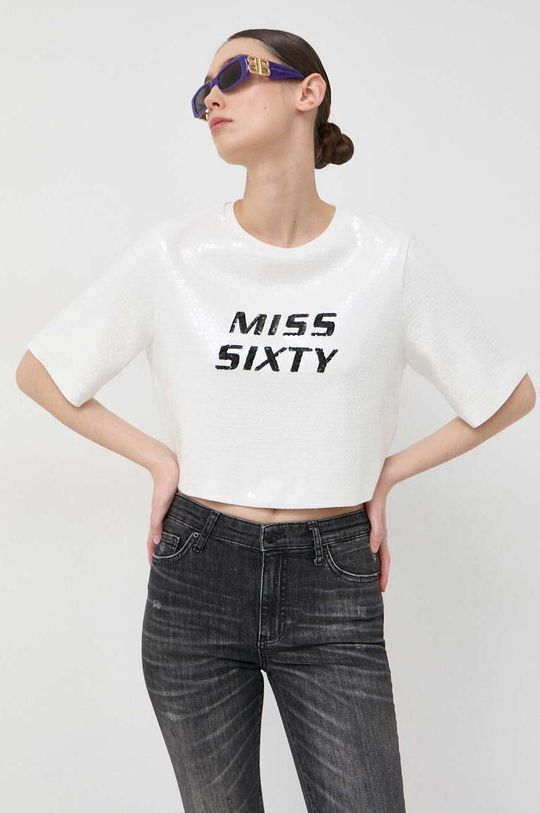 Футболки Miss Sixty, белый футболки miss sixty зеленый
