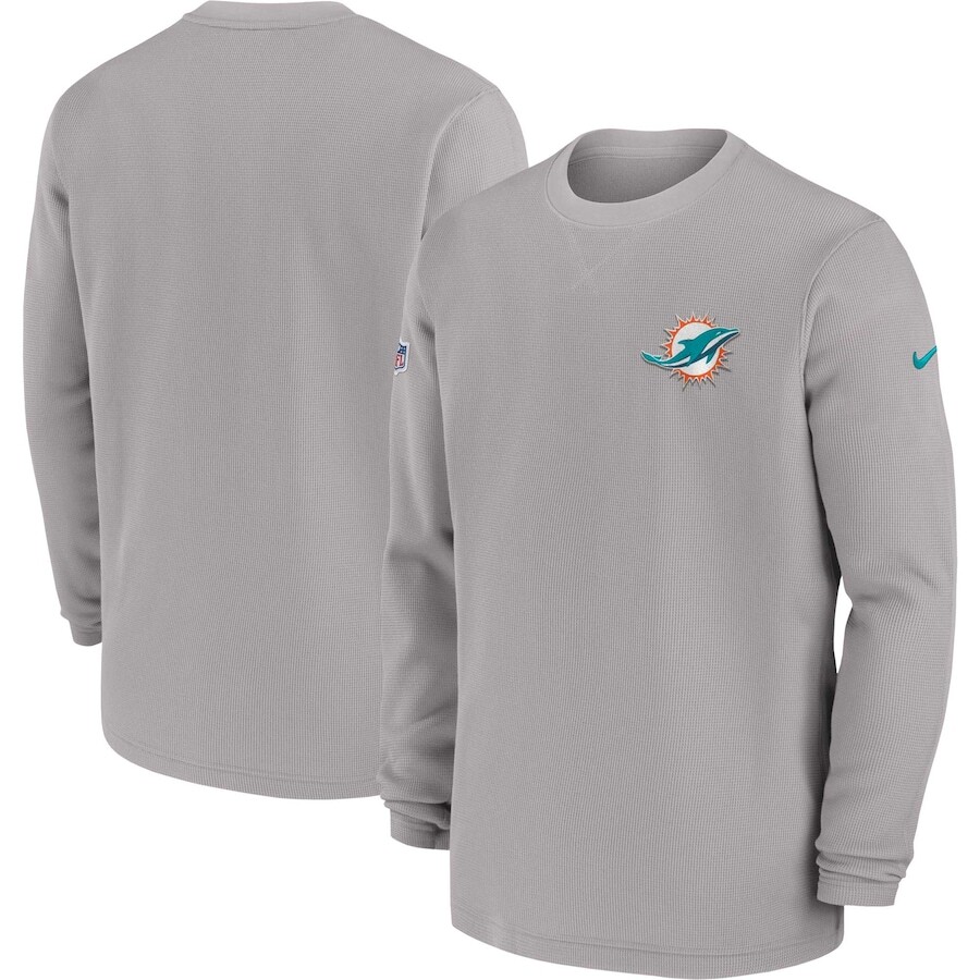 

Футболка с длинным рукавом Nike Miami Dolphins, серый