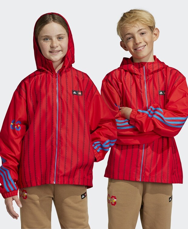 

Ветрозащитная куртка adidas Sportswear, красный