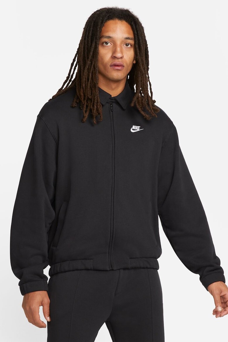 

Толстовка на молнии Club BB Harrington Nike, черный