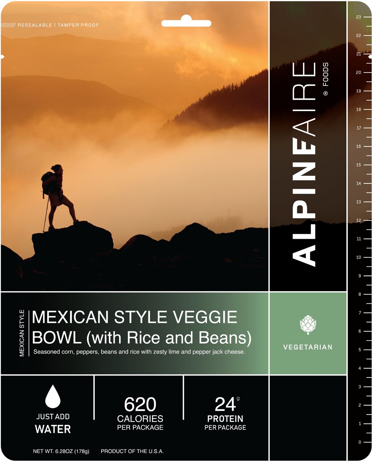 

Овощная миска в мексиканском стиле – 1 порция AlpineAire Foods