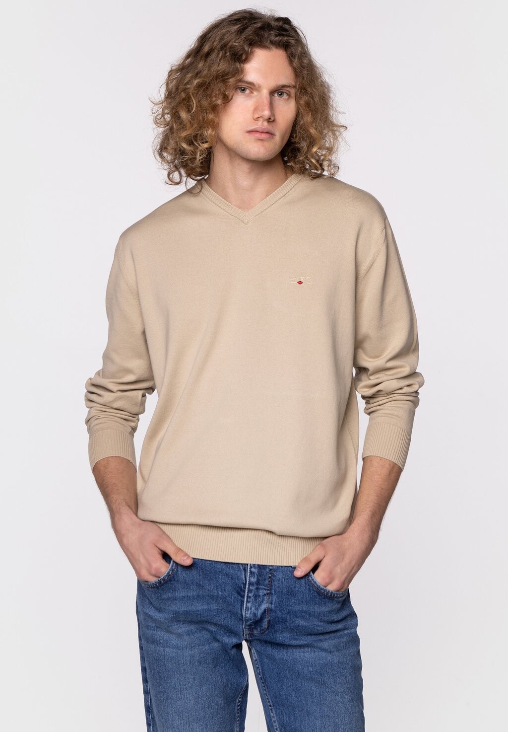 

Свитер ADAM Lee Cooper, бежевый