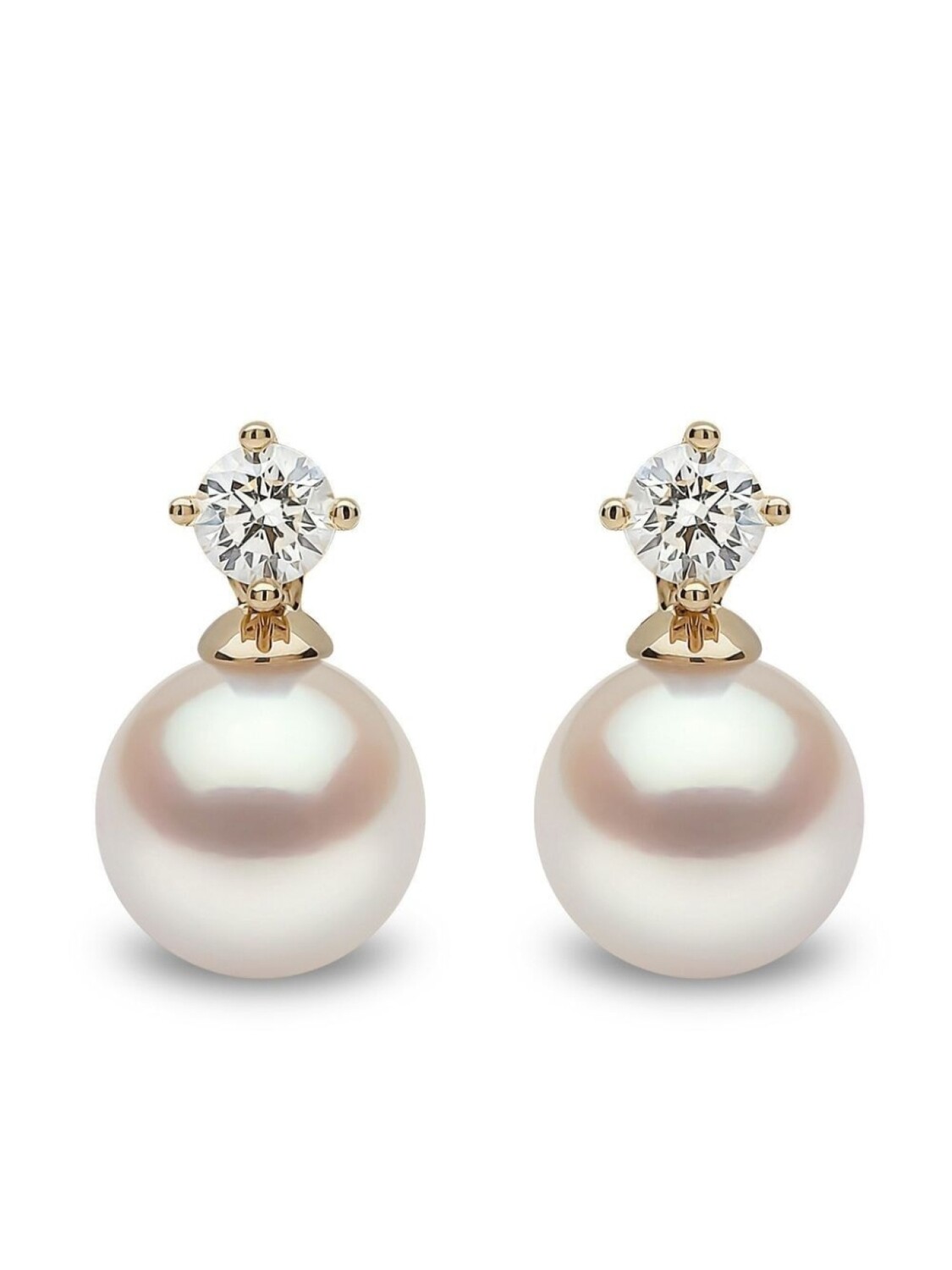 

Серьги Classic из желтого золота с жемчугом Yoko London, золотой