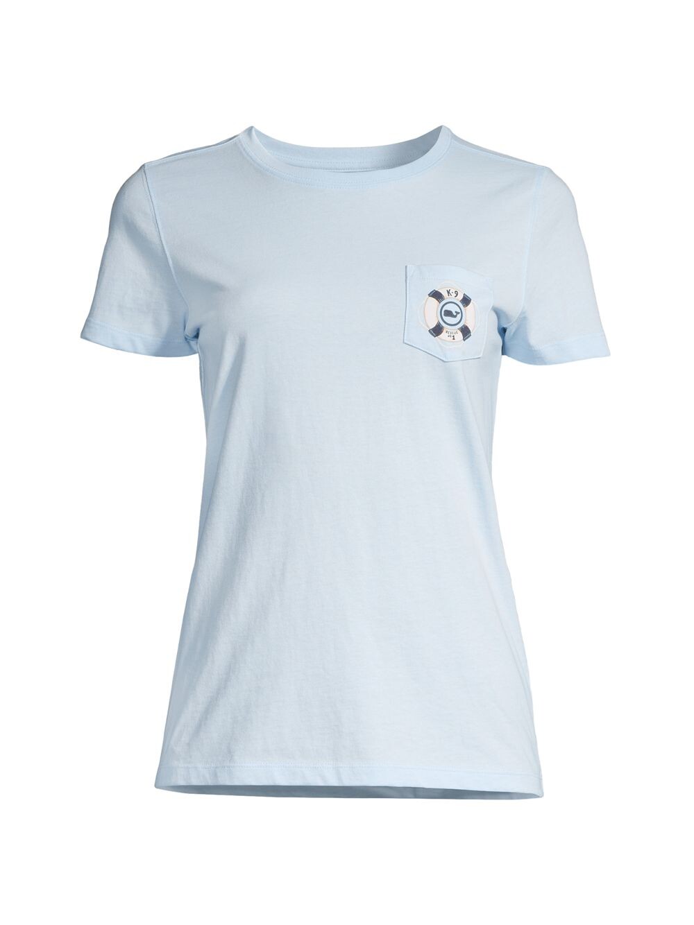

Футболка Rescue Pup с круглым вырезом Vineyard Vines, синий