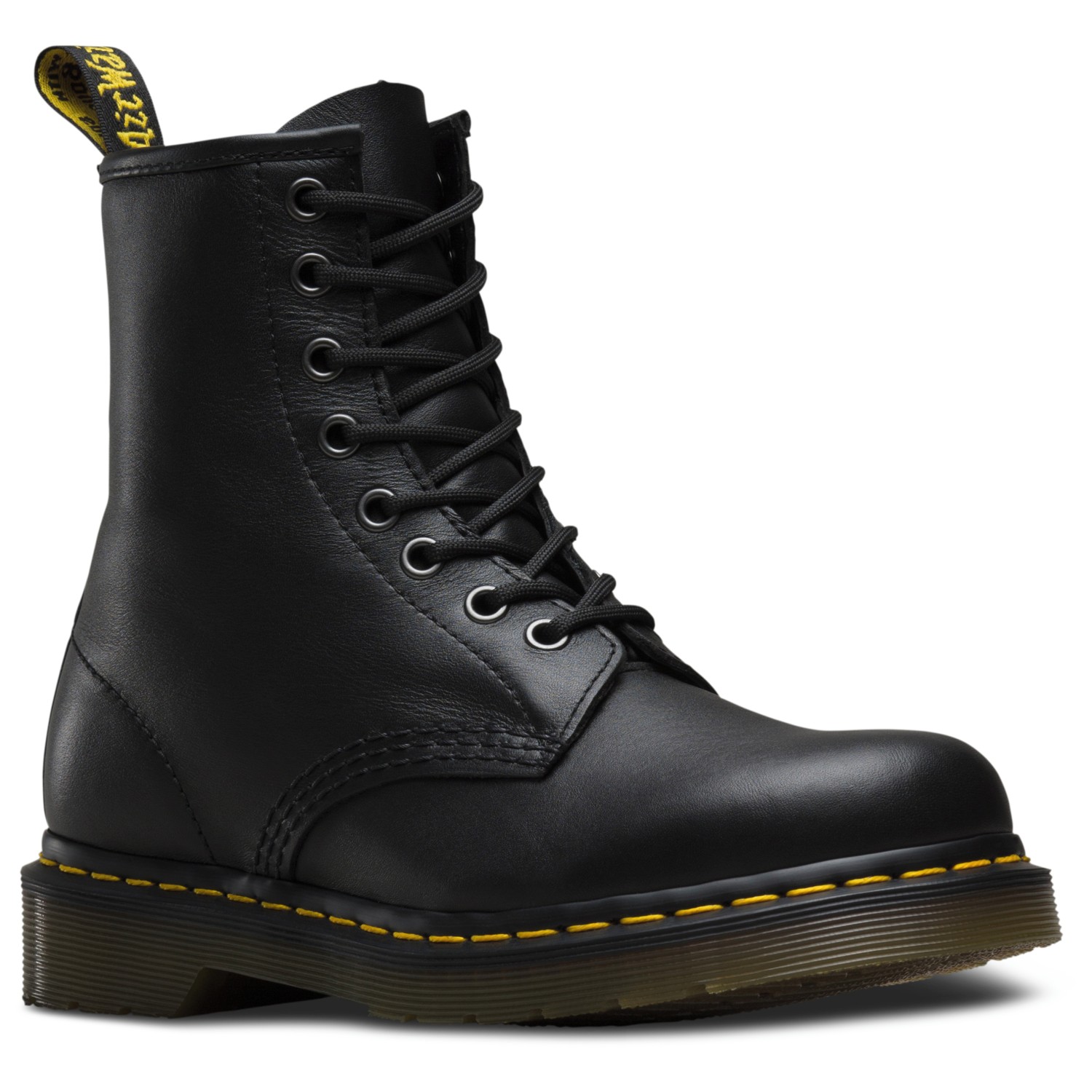 Повседневные ботинки Dr Martens 1460 Nappa, черный ботинки dr martens 1460 nappa standard 11822002 кожаные высокие классика черные 40