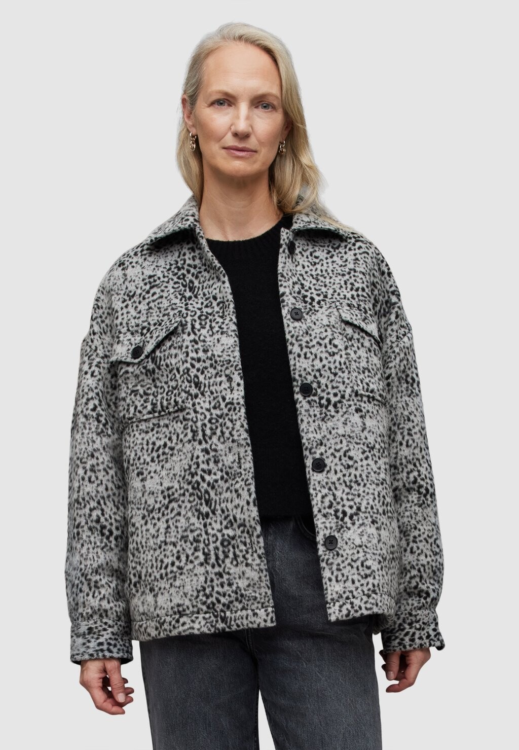 

Куртка AllSaints LUELLA LEO, цвет MULTI