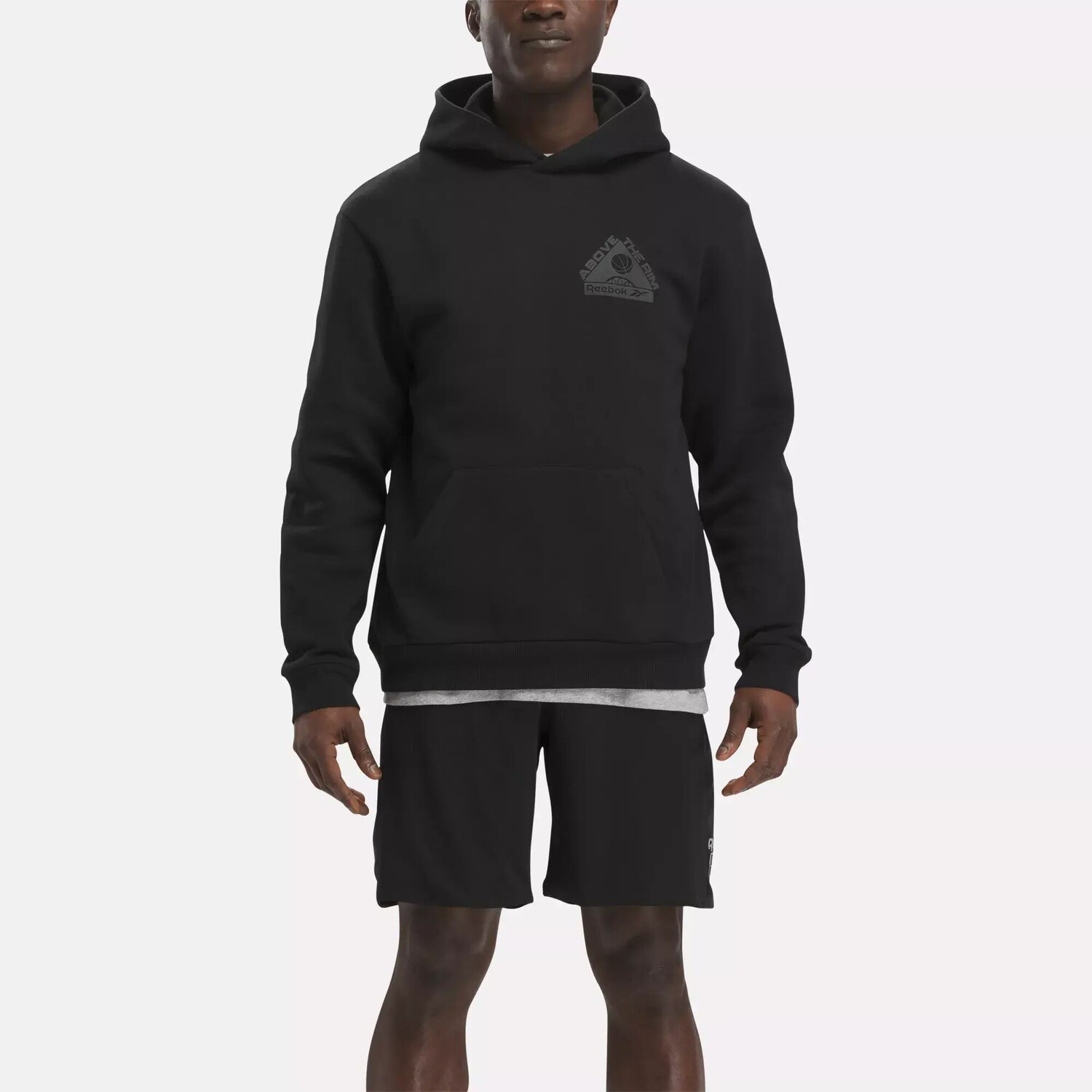 

Толстовка Basketball Over the Rim Reebok, черный
