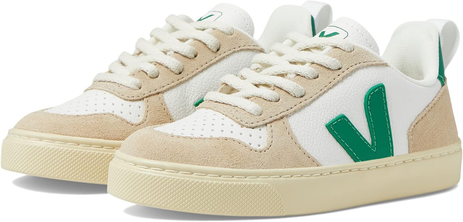 

Кроссовки Small V-10 L Chromefree VEJA, цвет Extra/White/Emeraude/Almond