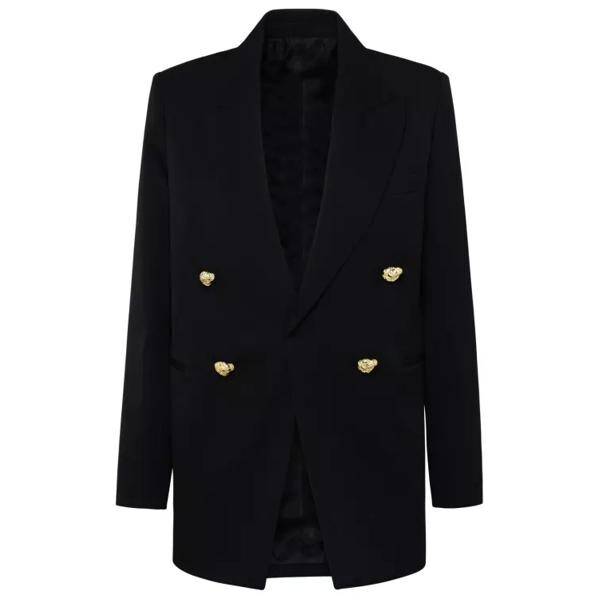

Куртка black wool blazer Lanvin, черный
