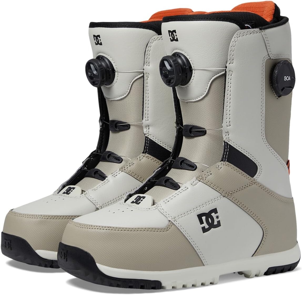 

Ботинки Control Dual BOA Snowboard Boots DC, цвет Light Camel