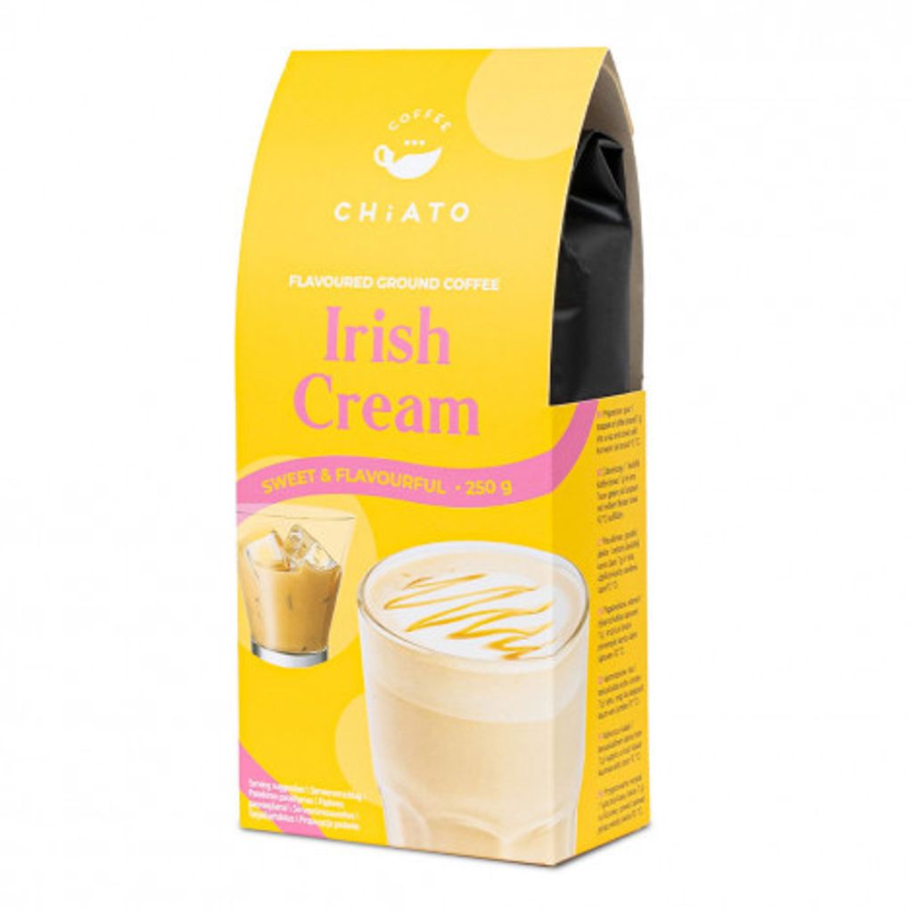 

Кофе молотый со вкусом ирландских сливок Chiato Irish Cream, 250 г