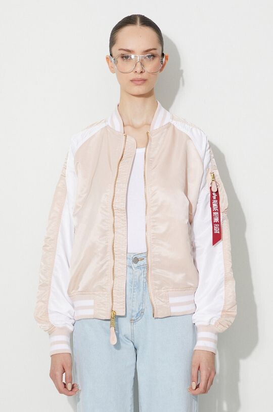 

Куртка-бомбер MA-1 OS Alpha Industries, розовый