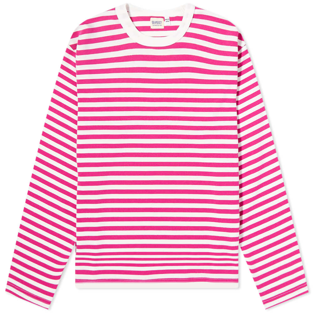 

Футболка в полоску с длинными рукавами Beams Boy